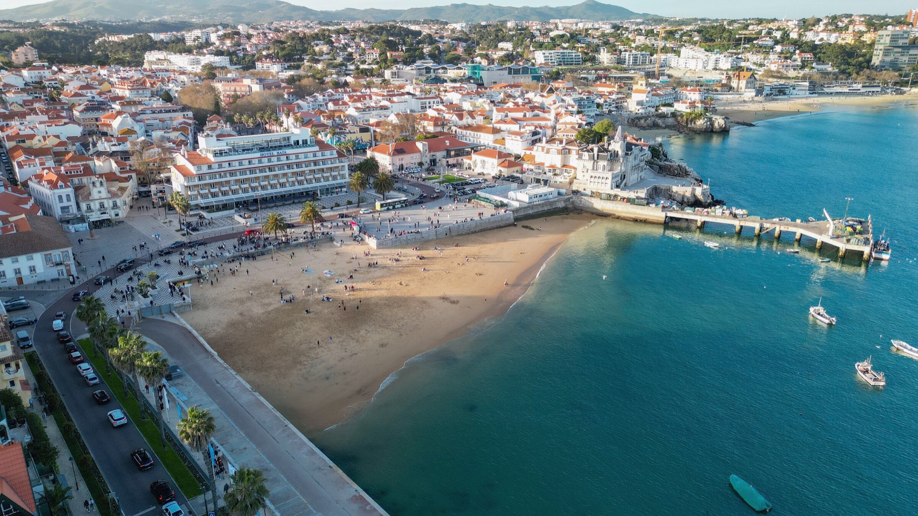 Hotel Baía in der Altstadt von Cascais, direkt am Strand